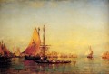 El Gran Canal de Venecia 1 barco Barbizon Felix Ziem paisaje marino